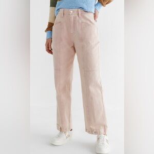 Harper Heritage light Pink Women's Wide Leg Jeans